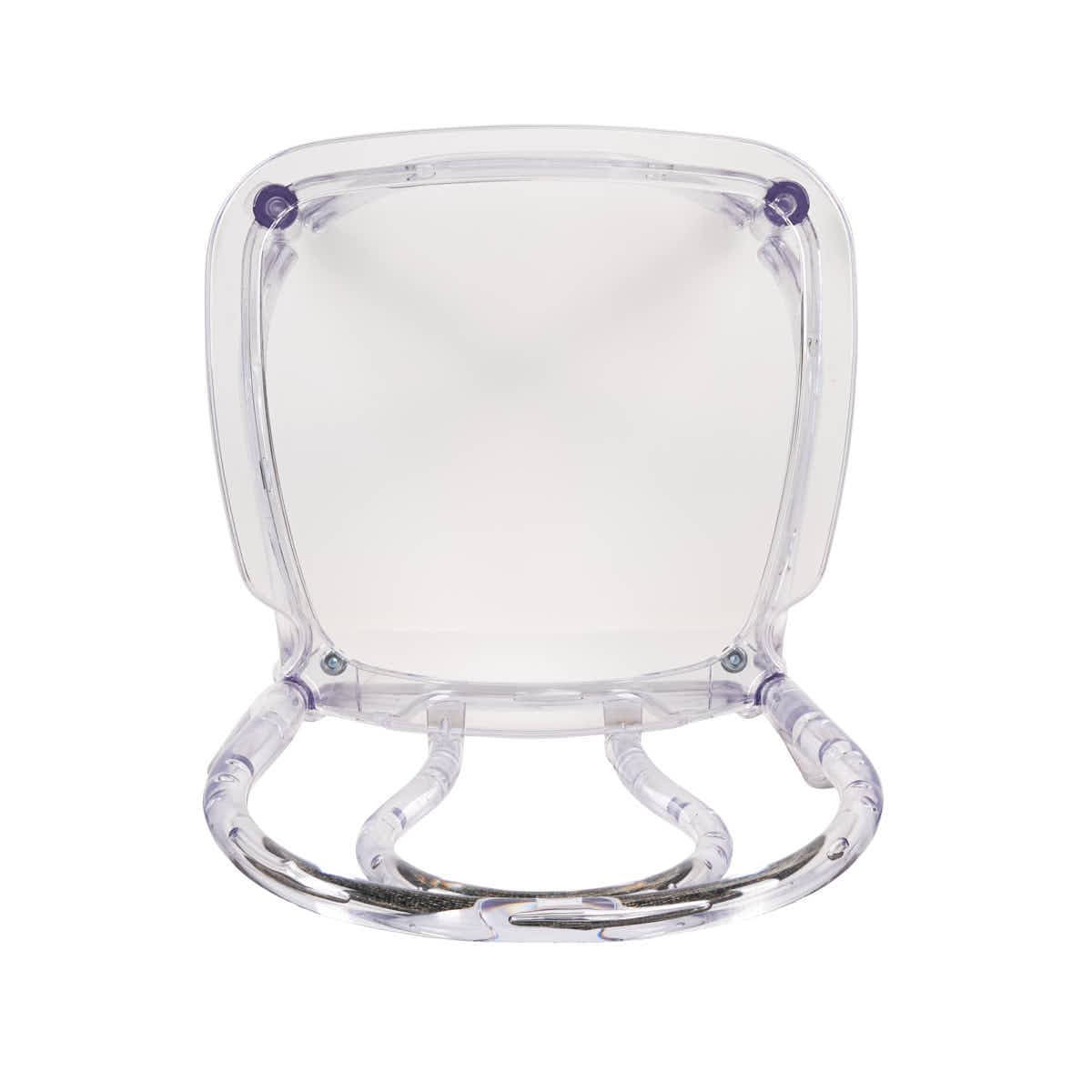 Chivari Clear Resin Bentwood Chair CBRCL-ZG-T