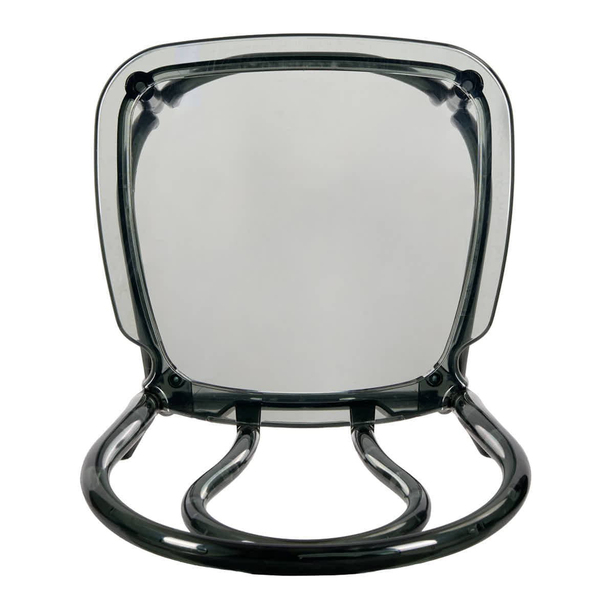 Chivari Clear Smoke Resin Bentwood Chair CBRSM-ZG-T