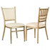 Lusso Luxury Chairs Chiavari 2.0 Bellissimo Champagne Gold Aluminum Chair with White Silicone Cushion CCA2CHG-AX