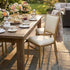 Lusso Luxury Chairs Chiavari 2.0 Bellissimo Champagne Gold Aluminum Chair with White Silicone Cushion CCA2CHG-AX