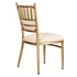 Lusso Luxury Chairs Chiavari 2.0 Bellissimo Champagne Gold Aluminum Chair with White Silicone Cushion CCA2CHG-AX