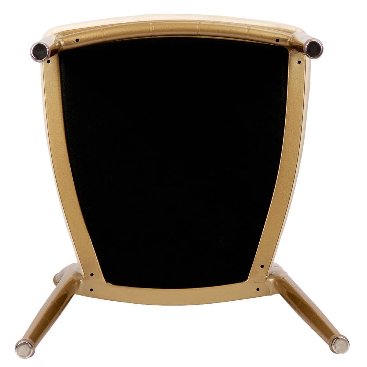 Lusso Luxury Chairs Chiavari 2.0 Bellissimo Champagne Gold Aluminum Chair with White Silicone Cushion CCA2CHG-AX