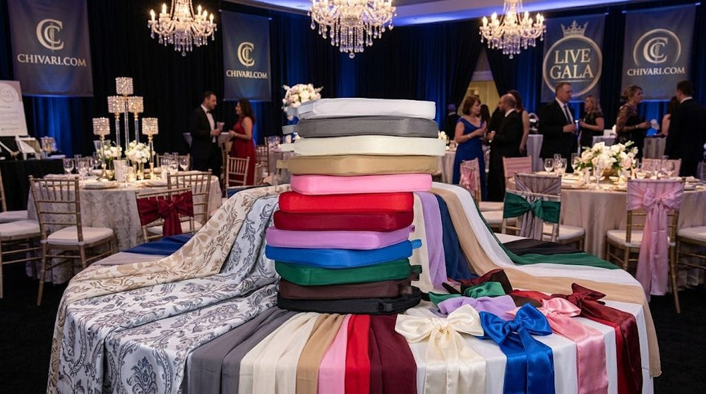 Cushions in the club's color with easy-clean linens