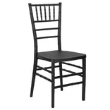 Black Woodgrain ToughResin™ Chiavari Chair