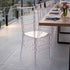 Chivari Clear Resin ProClear™ Chiavari Chair CCRC-ZG-T