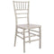 Chivari Sparkling Silver Champagne ToughResin™ Chiavari Chair CCRCSSPCC-MN-AX