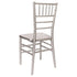 Chivari Sparkling Silver Champagne ToughResin™ Chiavari Chair CCRCSSPCC-MN-AX