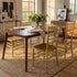 Chivari Gold ToughResin Chiavari Chair - 4 Pack - Some Assembly Required CCRG-U-ZG-T-4