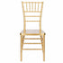 Chivari Bullion Gold Resin Steel Skeleton™ Chiavari Chair with Color Core CCRGBCC-ST-A