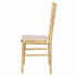 Chivari Bullion Gold Resin Steel Skeleton™ Chiavari Chair with Color Core CCRGBCC-ST-A