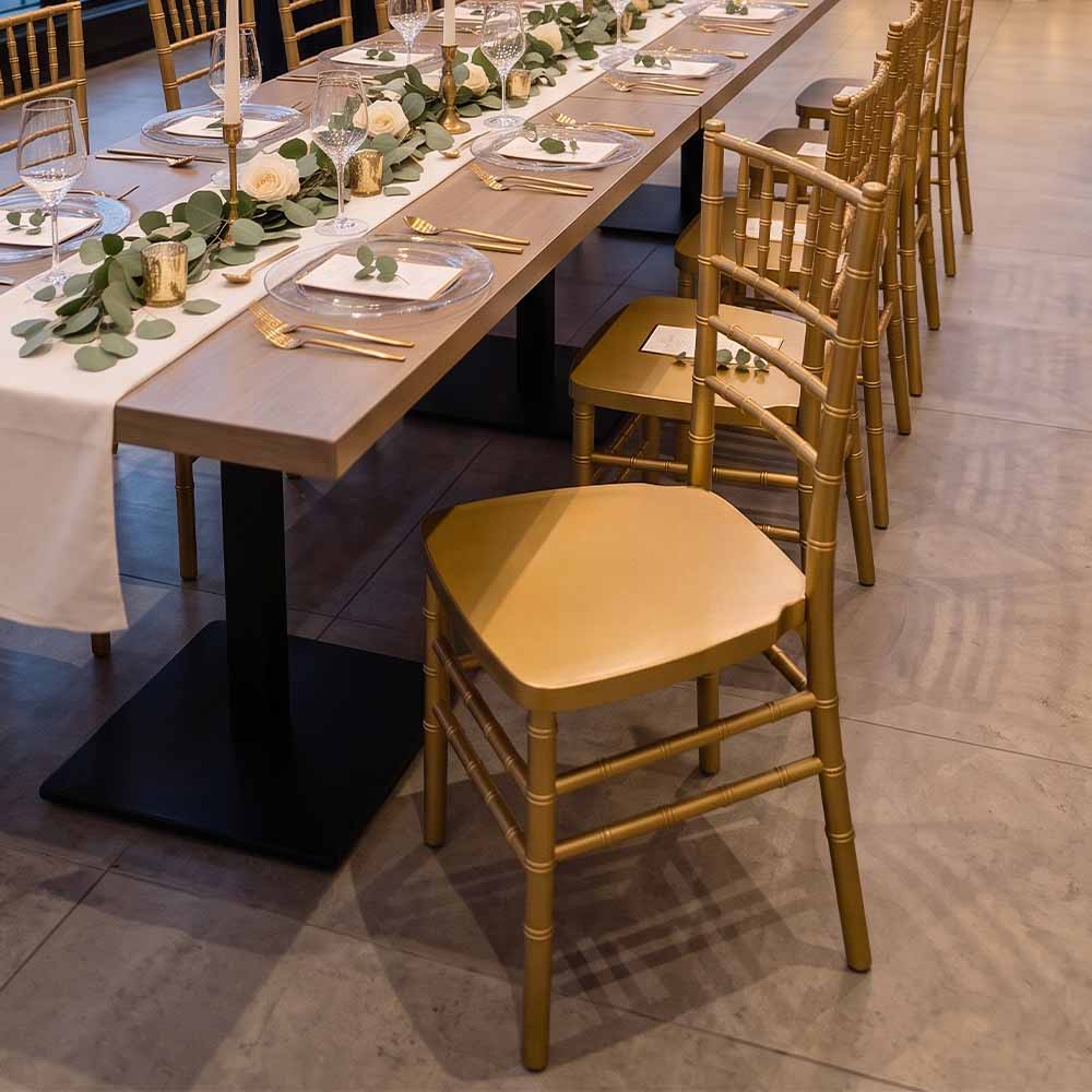 Chivari Classic Gold ToughResin™ Chiavari Chair CCRGCC-MN-A