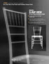 Chivari Classic Gold Resin Steel Skeleton™ Chiavari Chair CCRGCC-ST-A
