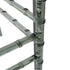 Chivari Clear Smoke Resin ThinVisible™ Seat Chiavari Chair CCRSM-MONO-THIN-ZG-T