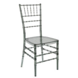 Clear Smoke Resin ProClear™ Chiavari Chair