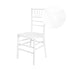 Chivari White ToughResin™ Chiavari Chair - 2 Pack - Some Assembly Required CCRW2-U-ZG-T-2