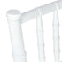 Chivari White Woodgrain ToughResin™ Chiavari Chair CCRWB-MONO-AX-T