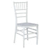 Chivari White Woodgrain ToughResin™ Chiavari Chair CCRWB-MONO-AX-T