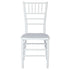 Chivari White Woodgrain ToughResin™ Chiavari Chair CCRWB-MONO-AX-T