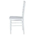 Chivari White Woodgrain ToughResin™ Chiavari Chair CCRWB-MONO-AX-T