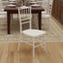 Chivari White ToughWood™ Chiavari Chair CCWW-ZG-T