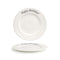 Front of the House FOH CDP134BEP22 10.62" Round Catalyst® Rim Plate - Happy Birthday - Case of 6 FOH-CDP134BEP22