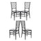 Chivari Black Diamond Back Chair - 4 Pack - Some Assembly Required CDRB-U-ZG-T-4