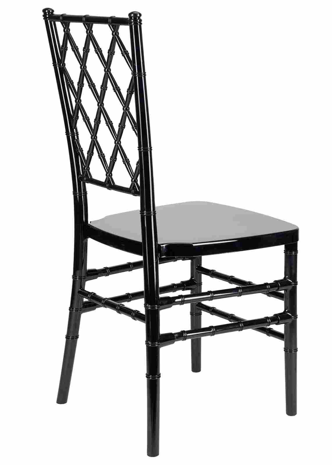 Chivari Black Diamond Resin Chair - 2 Pack - Some Assembly Required CDRB2-U-ZG-T-2