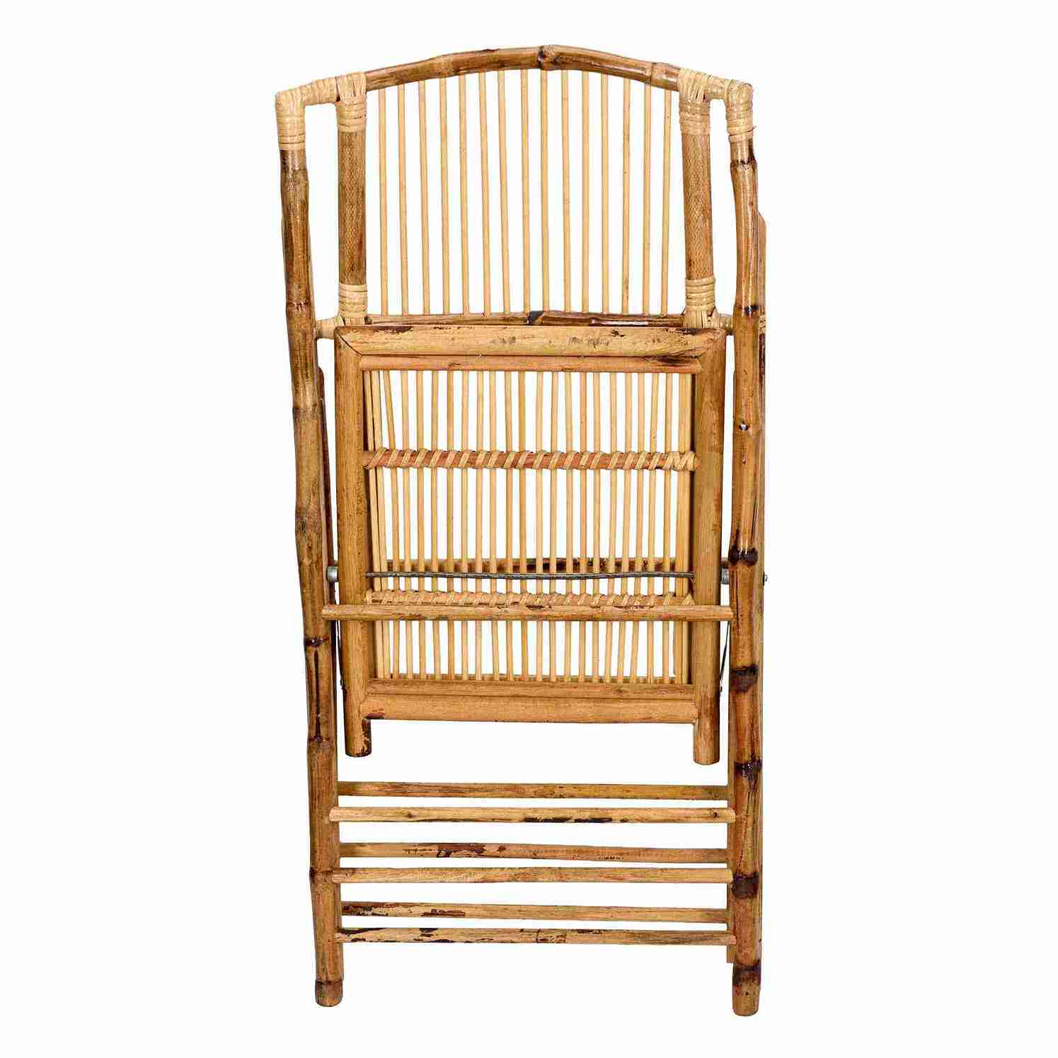 Chivari Bamboo Folding Chair CFBAM-HU-T
