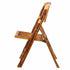 Chivari 40 Pack Synthetic Bamboo Folding Chairs with Steel Skeleton Frame CFBAM-ST-AX-40