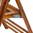 Chivari 40 Pack Synthetic Bamboo Folding Chairs with Steel Skeleton Frame CFBAM-ST-AX-40