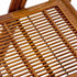 Chivari 40 Pack Synthetic Bamboo Folding Chairs with Steel Skeleton Frame CFBAM-ST-AX-40