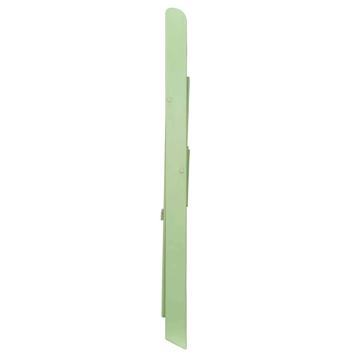Chivari Sage Green WoodGrain Resin Folding Chiavari Style Chair with Sage Green Cushion CFCRSGB-AX