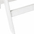 Chivari White WoodGrain Resin Folding Chiavari Style Chair with White Vinyl Cushion CFCRWB-AX