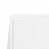 Chivari White WoodGrain Resin Folding Chiavari Style Chair with White Vinyl Cushion CFCRWB-AX