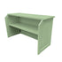 Chivari 32' Sage Green Portable Folding Bar - 7 Piece Set Three Panel Front - Martini BAR-CFG-SG-C5-KT