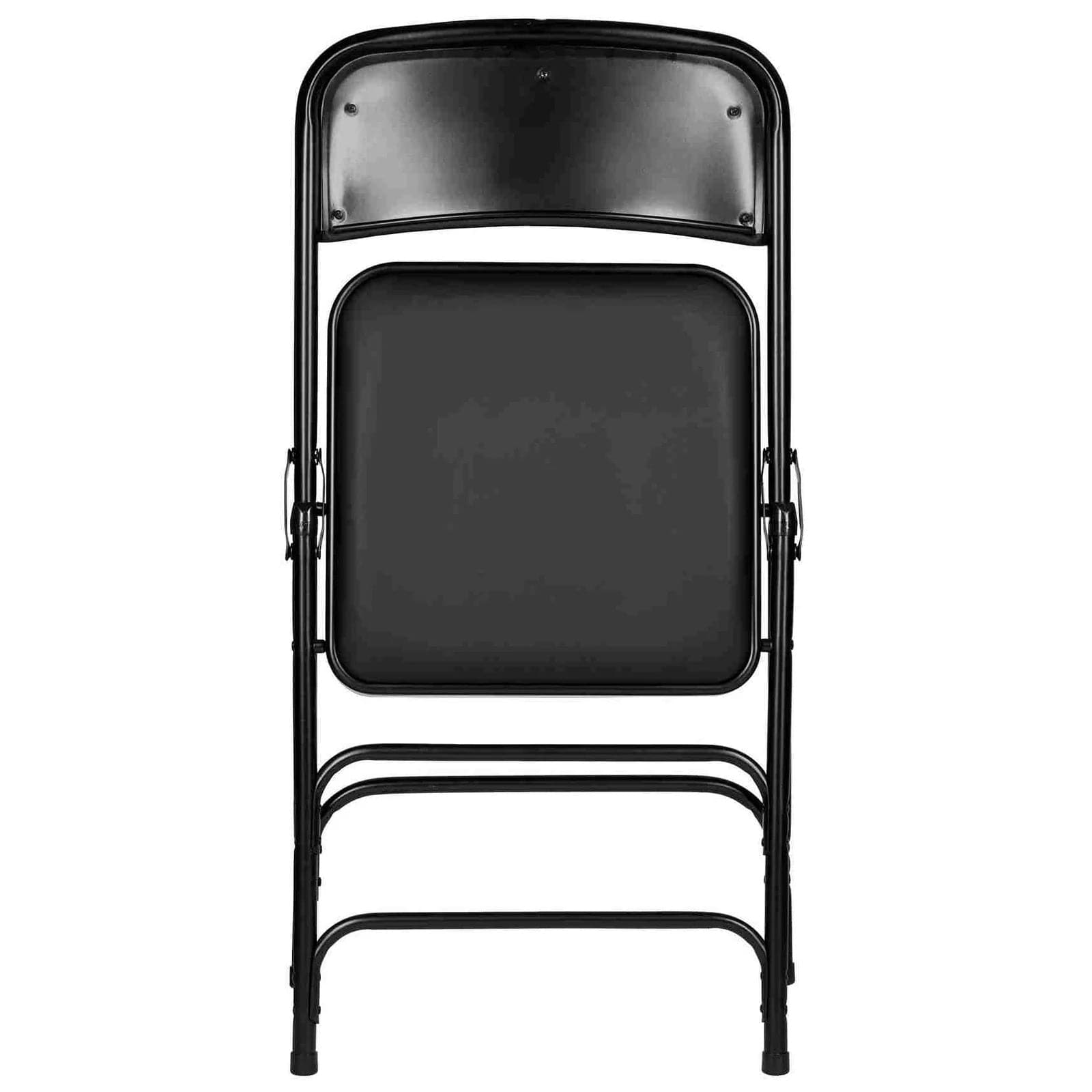 Chivari Black Metal Folding Chair CFMBL-CX-T