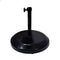 California Umbrellas Black 75 lbs Umbrella Base with Casing & Casters CAL-CFMT172-BLACK