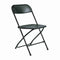Chivari Black Folding Chair (Steel-Poly Chair) CFPB-AX-T