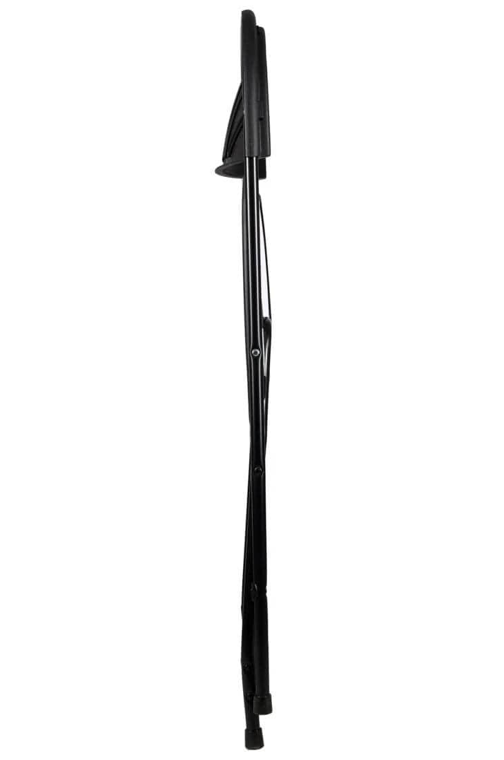 Chivari 200 Pack Black Fan Back Folding Chair (Steel-Poly Chair) CFPB-FAN-CX-T-200