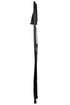 Chivari 200 Pack Black Fan Back Folding Chair (Steel-Poly Chair) CFPB-FAN-CX-T-200