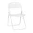 Chivari White Grass and Sand Plastic Folding Poly Chair CFPWGS-AX