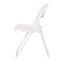 Chivari White Grass and Sand Plastic Folding Poly Chair CFPWGS-AX