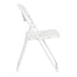 Chivari White Grass and Sand Plastic Folding Poly Chair CFPWGS-AX