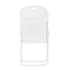 Chivari White Grass and Sand Plastic Folding Poly Chair CFPWGS-AX