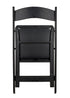 Chivari Black SuperResin Folding Chair CFRB-AX-T