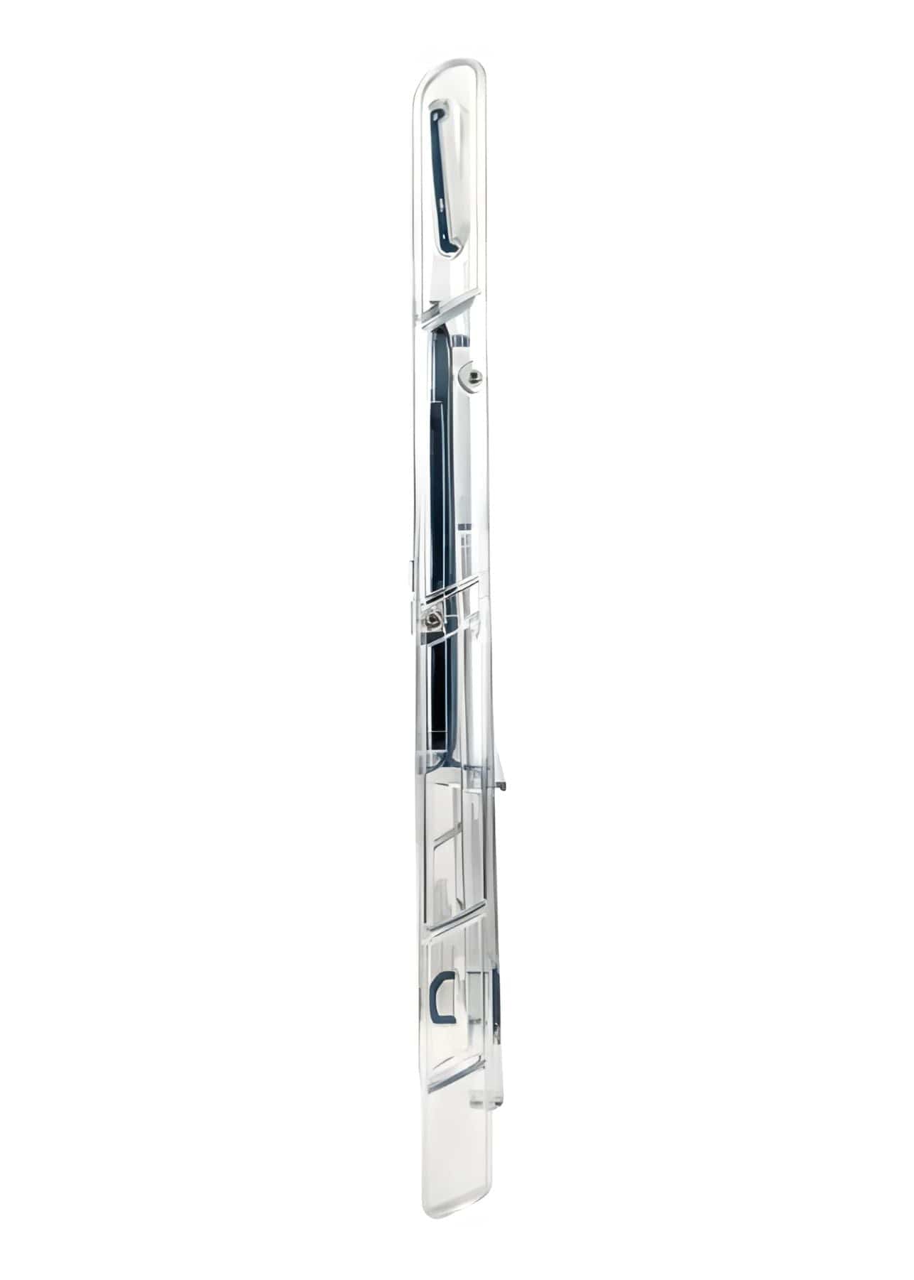 Chivari Clear Resin Folding Chair CFRCL-HB-T
