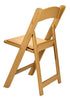 Chivari 48 Pack Bullion Gold Resin Folding Chairs with Gold Seat and Steel Skeleton Frame CFRGB-ST-A-48