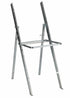 Chivari 48 Pack Bullion Gold Resin Folding Chairs with Gold Seat and Steel Skeleton Frame CFRGB-ST-A-48