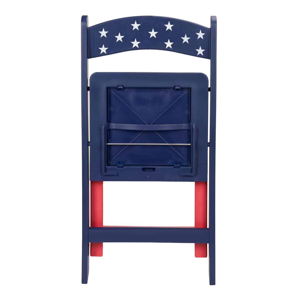 Chivari Red White and Blue Old Glory Resin Folding Chair, 4 Chair Pack by Chivari CFRRWB-KT-4