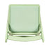 Chivari Sage Green with Matching Vinyl Cushion WoodGrain™ Resin Folding Chair CFRSGB-AX-T